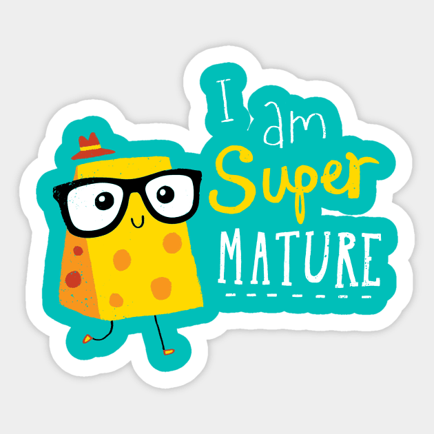 super mature Sticker by DinoMike